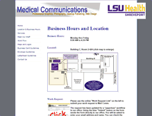 Tablet Screenshot of medcom.lsuhscshreveport.edu