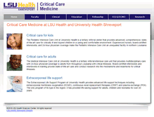 Tablet Screenshot of ccm.lsuhscshreveport.edu